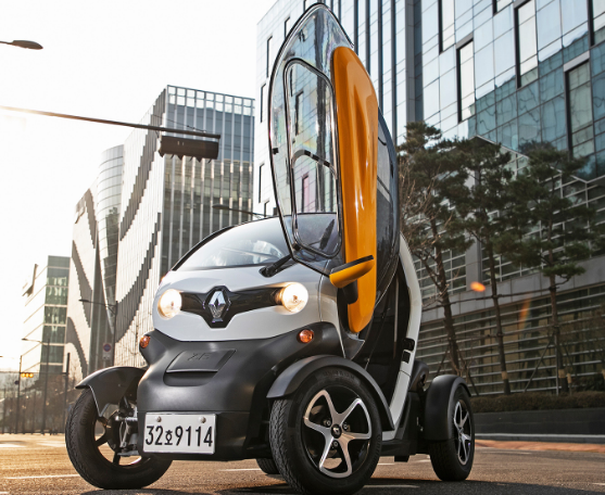 르노삼성 초소형 전기차 트위지…부산 생산 시작